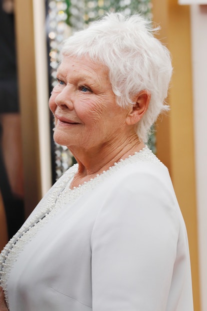 LOS ANGELES, USA - MARCH 27, 2022: Judi Dench arrives on the red carpet outside the Dolby Theater fo...